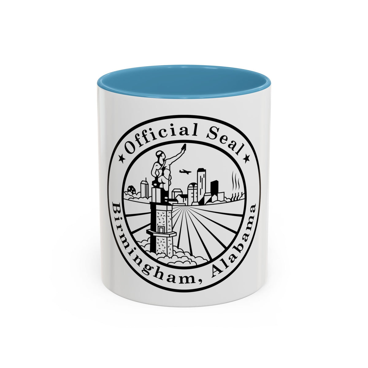 Seal of Birmingham Alabama - Accent Coffee Mug