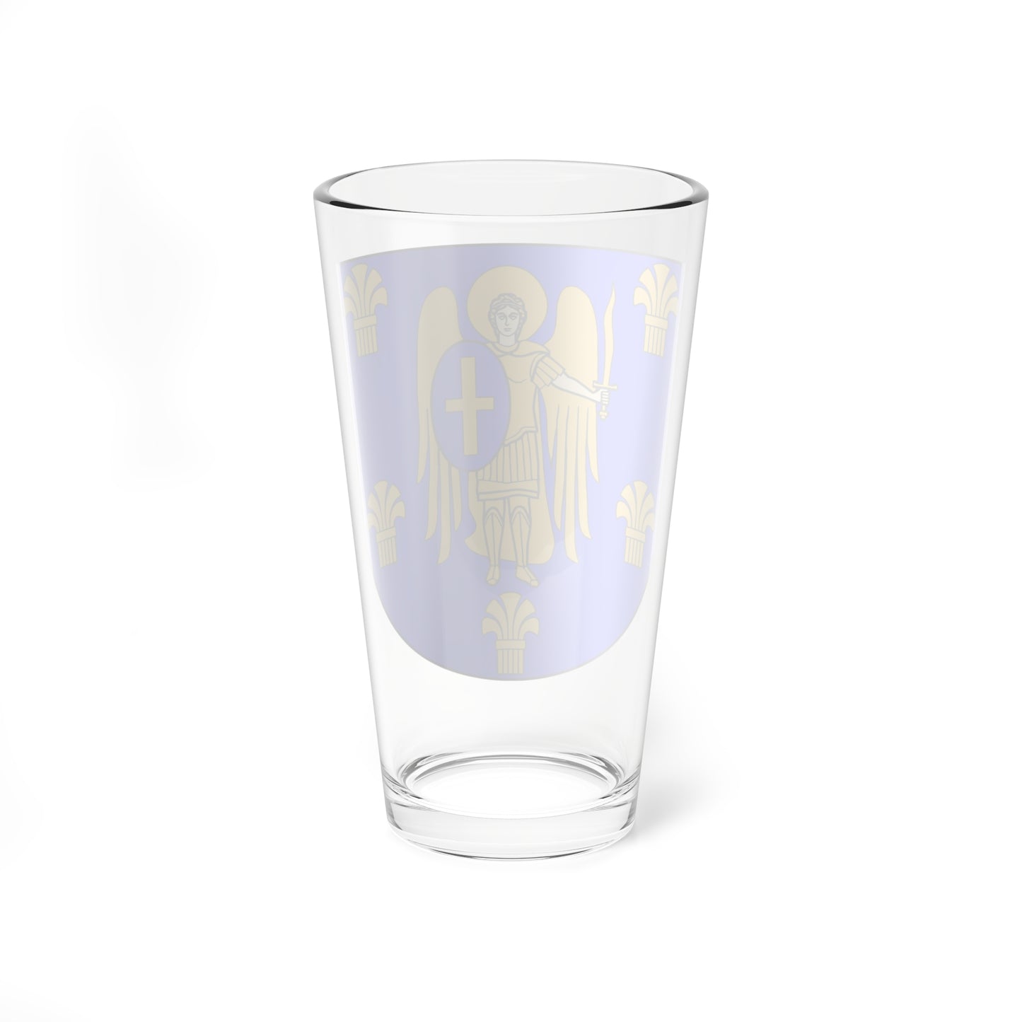 UKR Myronivka Raion COA (Ukraine) (Coat of Arms) Pint Glass 16oz