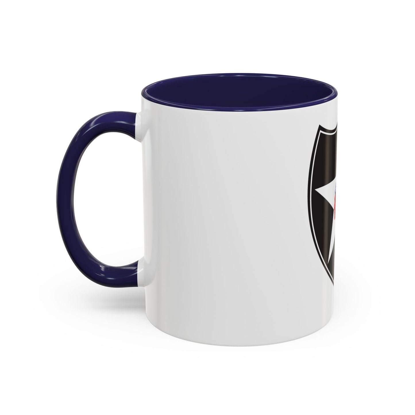 2nd Infantry Division (U.S. Army) Accent Coffee Mug