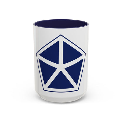 V Corps United States (U.S. Army) Accent Coffee Mug