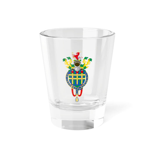 Coat of Arms of John Major (Spain) (Coat of Arms) Shot Glass 1.5oz