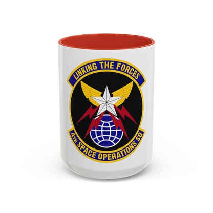 4th Space Operations Squadron (U.S. Air Force) Accent Coffee Mug