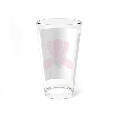 Flag of Naoshima Kagawa (Japan) Pint Glass 16oz