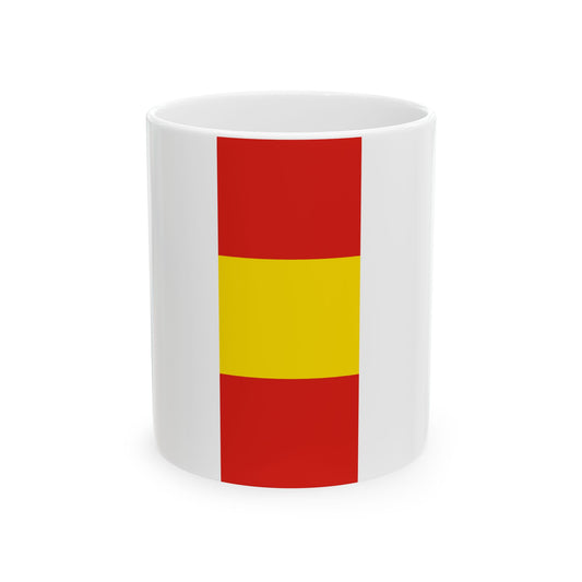 Knatterflagge Karlsruhe (Germany) White Coffee Mug