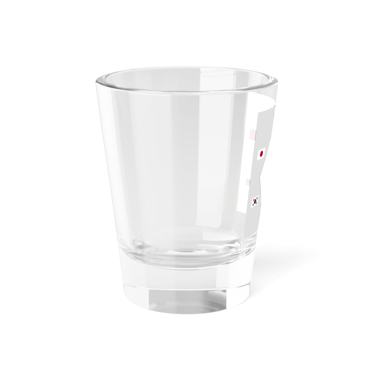 Table layout of Six-Party Talks (China) Shot Glass 1.5oz
