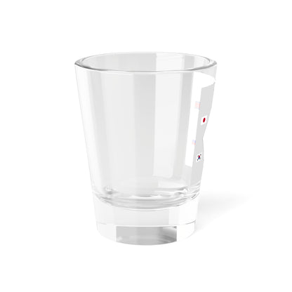 Table layout of Six-Party Talks (China) Shot Glass 1.5oz
