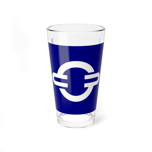 Flag of Tone Ibaraki (Japan) Pint Glass 16oz