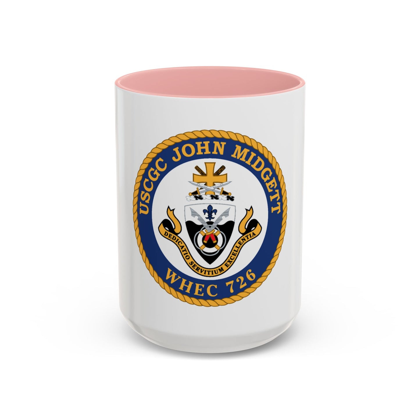 USCGC John Midgett WHEC 726 (U.S. Coast Guard) Accent Coffee Mug