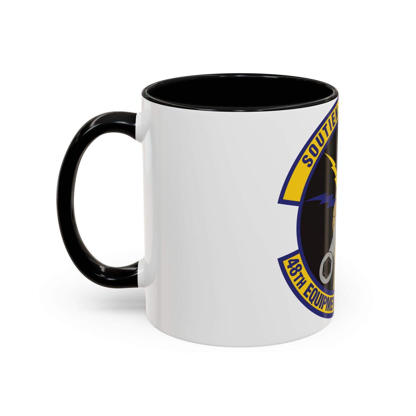 48th Equipment Maintenance Squadron (U.S. Air Force) Accent Coffee Mug