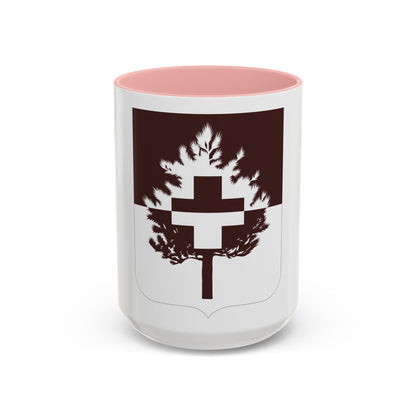 46 Medical Battalion 2 (U.S. Army) Accent Coffee Mug