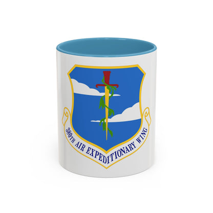 380th Air Expeditionary Wing (U.S. Air Force) Accent Coffee Mug