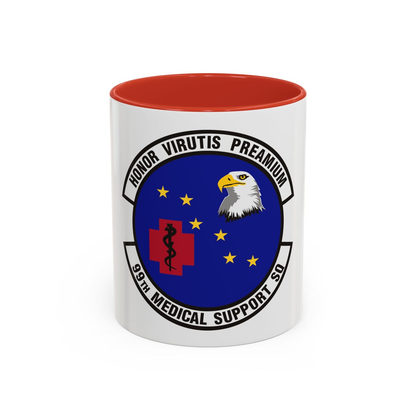 99th Medical Support Squadron (U.S. Air Force) Accent Coffee Mug