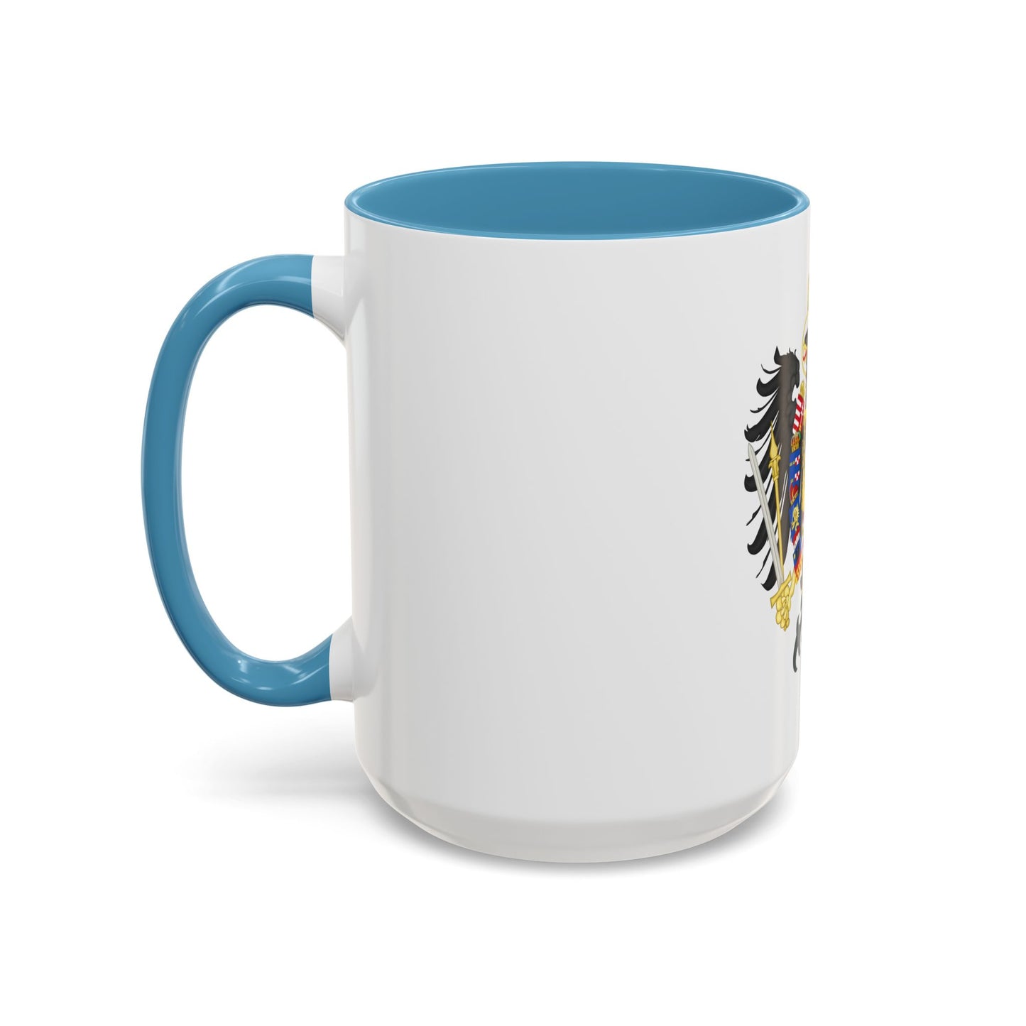 Middle Coat of Arms of Francis II, Holy Roman Emperor (1804-1806) - Accent Coffee Mug