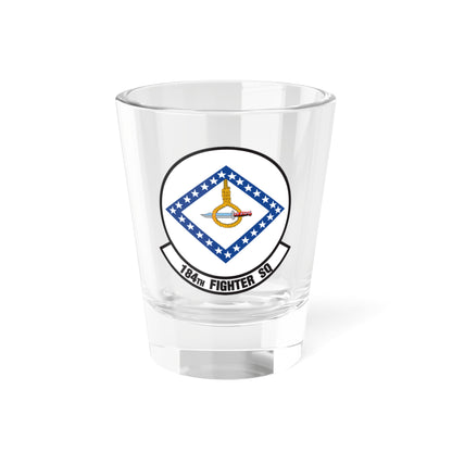 184 Fighter Squadron (U.S. Air Force) Shot Glass 1.5oz