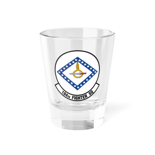 184 Fighter Squadron (U.S. Air Force) Shot Glass 1.5oz