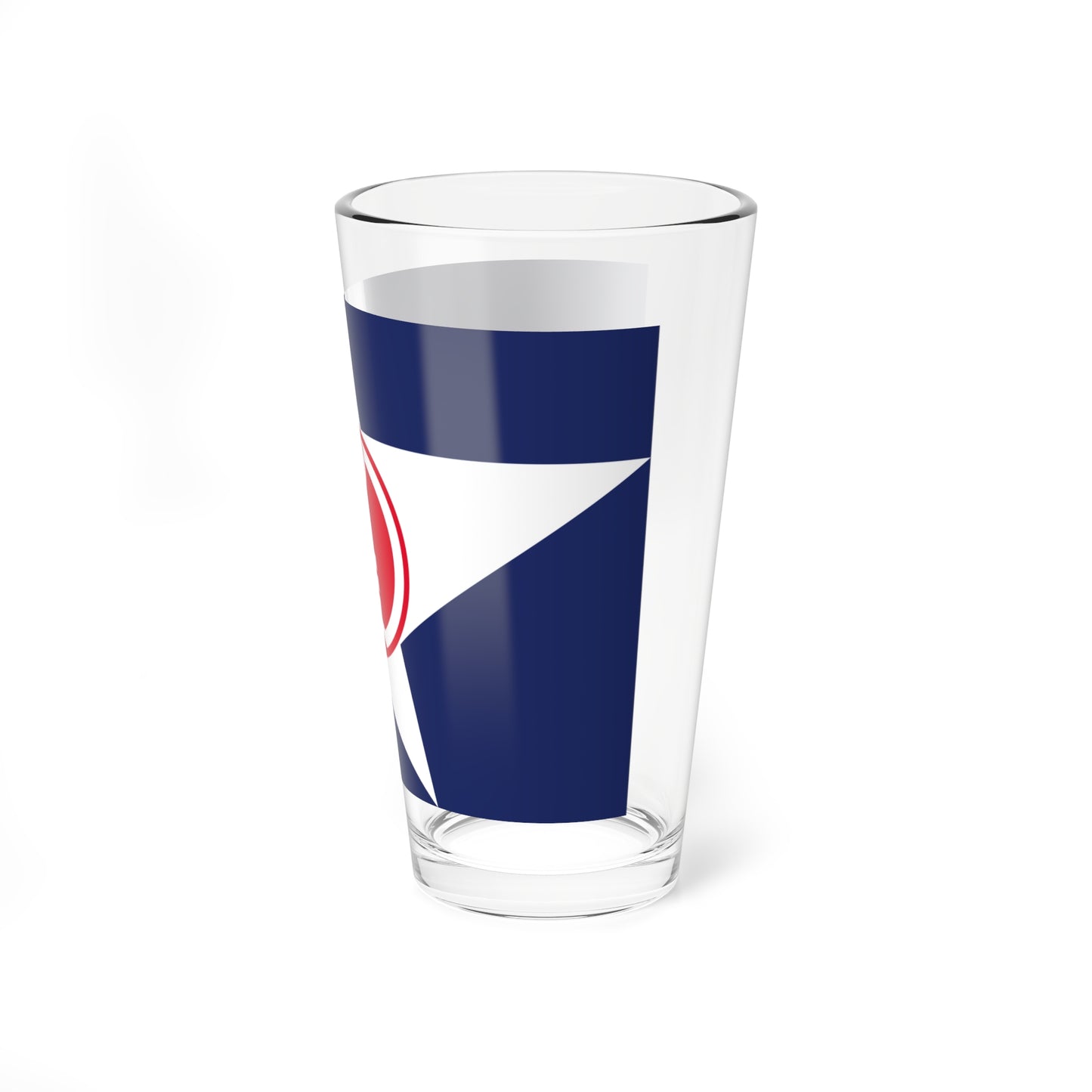 Flag of Abashiri Hokkaido (Japan) Pint Glass 16oz