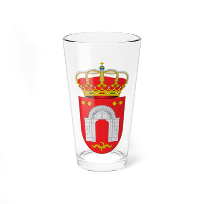 Escudo de Abajas Burgos (Spain) (Coat of Arms) Pint Glass 16oz