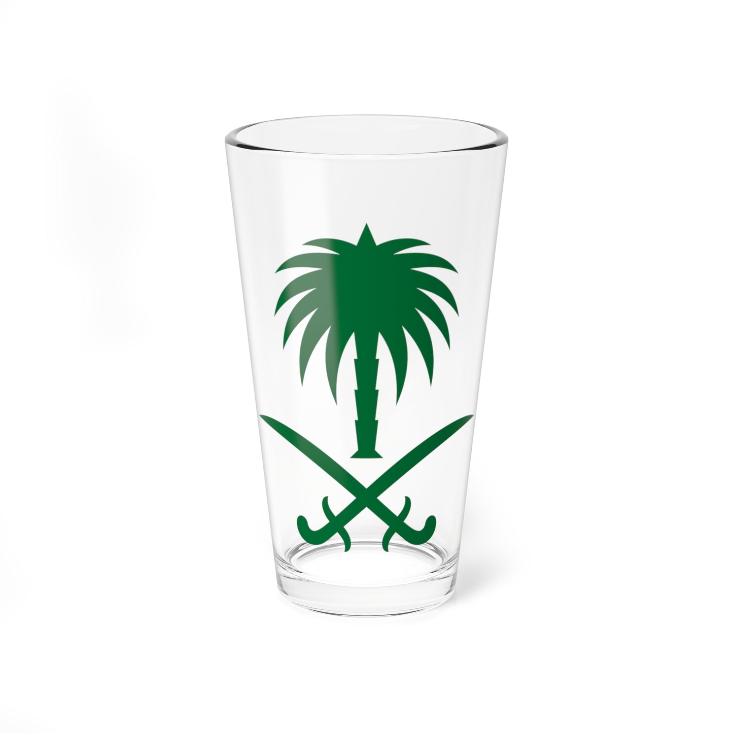 Emblem of Saudi Arabia 2 (Saudi Arabia) (Coat of Arms) Pint Glass 16oz