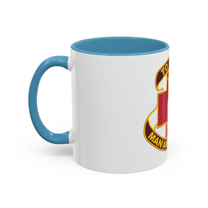 801 Combat Support Hospital (U.S. Army) Accent Coffee Mug