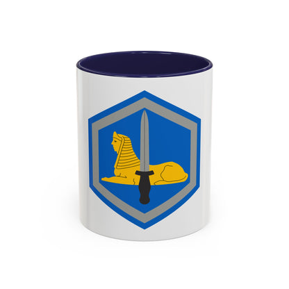 66 Military Intelligence Brigade (U.S. Army) Accent Coffee Mug