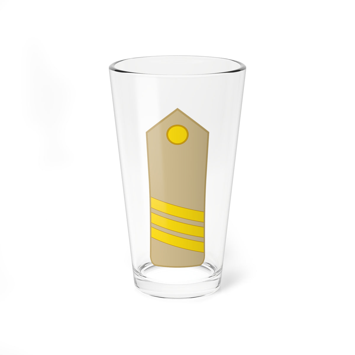 Morocco Army OR 6 (Morocco) (Military Rank) Pint Glass 16oz