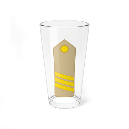 Morocco Army OR 6 (Morocco) (Military Rank) Pint Glass 16oz