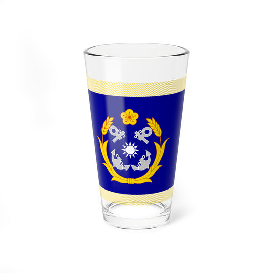 ROCN Unit Flag (China) Pint Glass 16oz