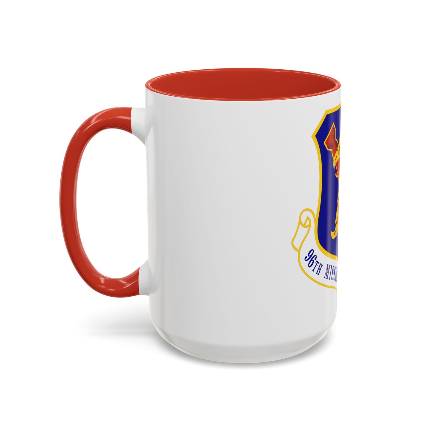 96th Mission Support Group (U.S. Air Force) Accent Coffee Mug