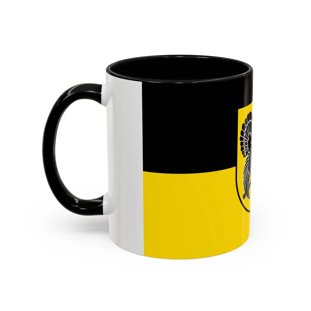 Flag of Freudenstadt Germany - Accent Coffee Mug-Go Mug Yourself