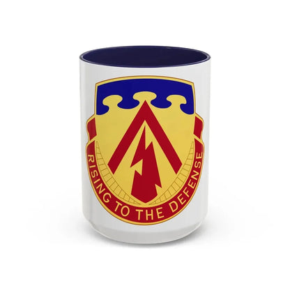 138th Air Defense Artillery Regiment (U.S. Army) Accent Coffee Mug 15oz Navy - Go Mug Yourself