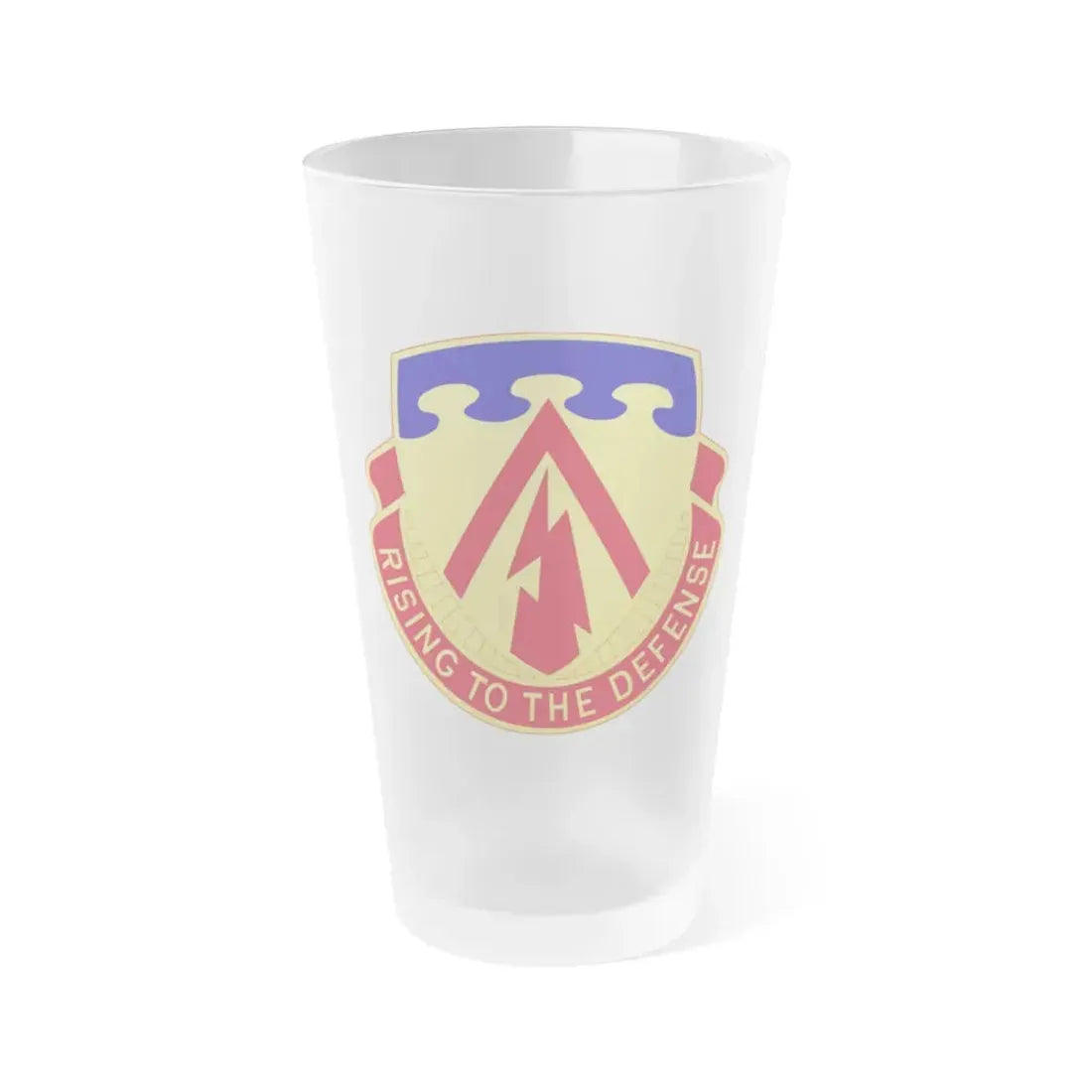 138th Air Defense Artillery Regiment (U.S. Army) Frosted Pint Glass 16oz Default Title - Go Mug Yourself