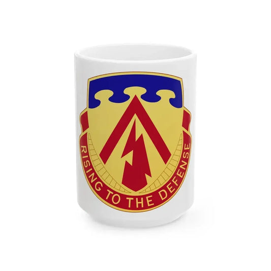 138th Air Defense Artillery Regiment (U.S. Army) White Coffee Mug 15oz - Go Mug Yourself