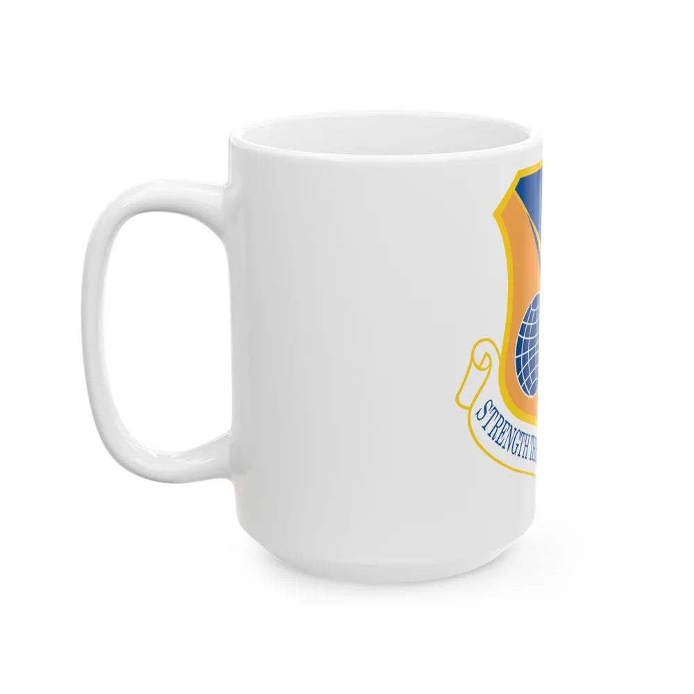 138th Fighter Wing (U.S. Air Force) White Coffee Mug-Go Mug Yourself