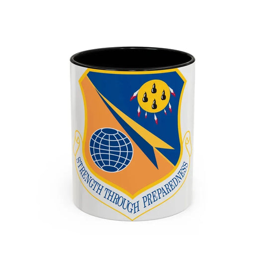 138th Fighter Wing (U.S. Air Force) Accent Coffee Mug 11oz Black - Go Mug Yourself