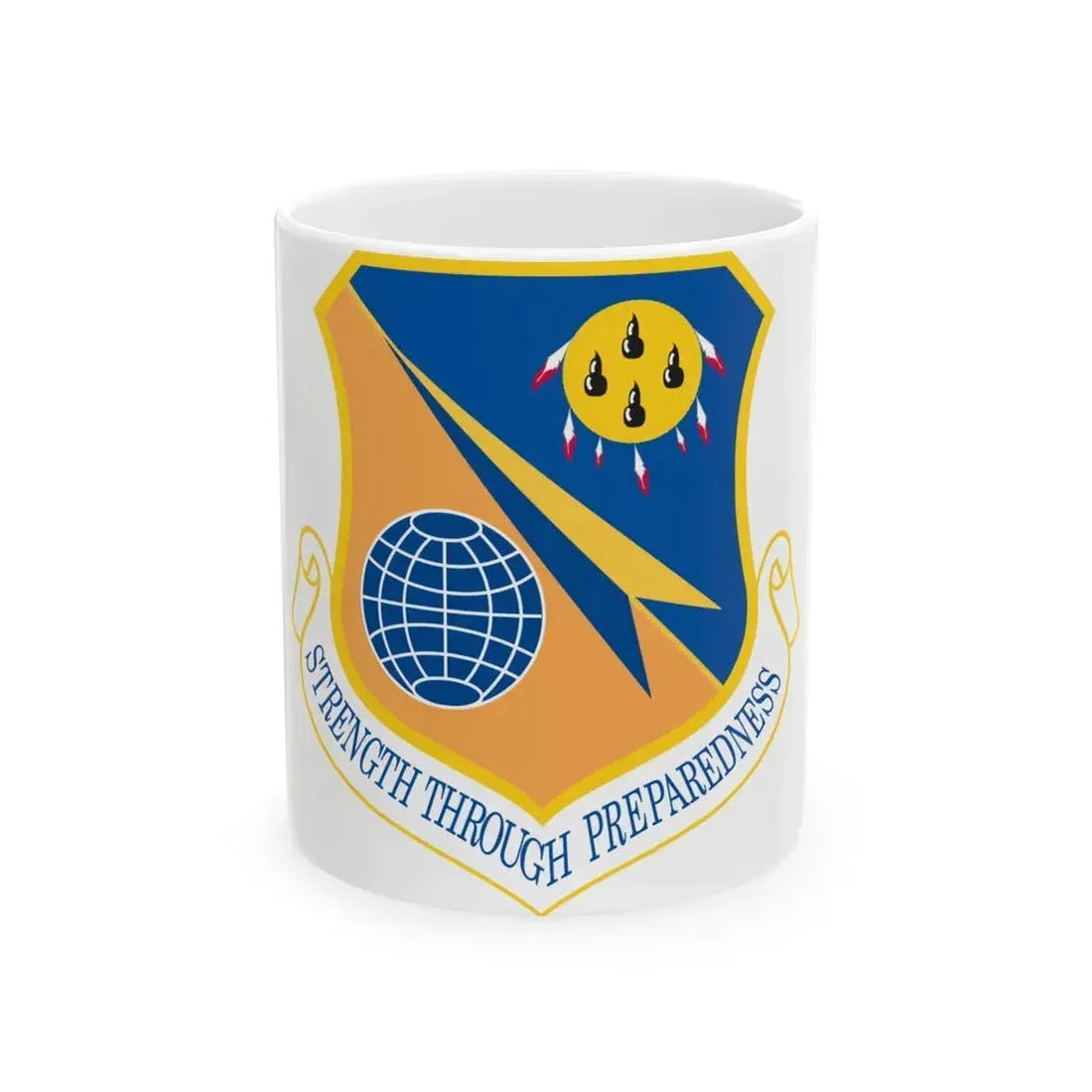 138th Fighter Wing (U.S. Air Force) White Coffee Mug 11oz - Go Mug Yourself