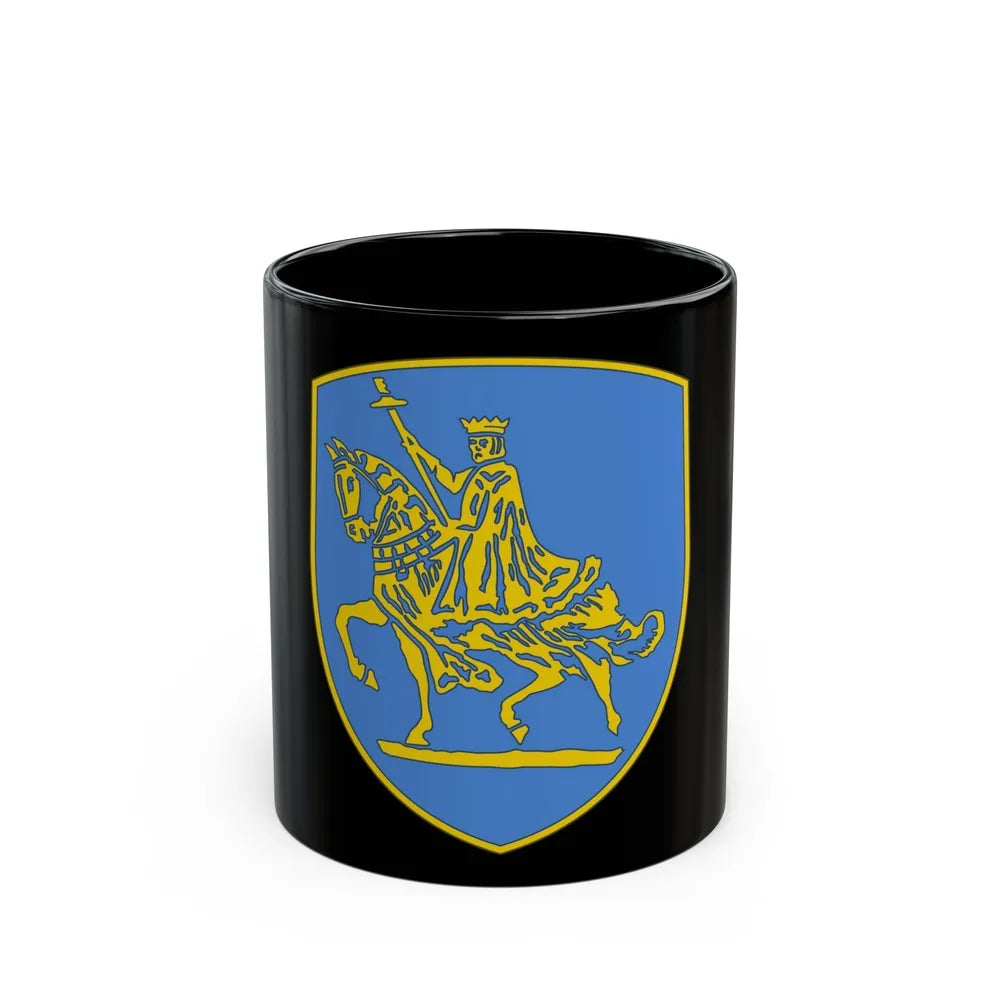 138th Infantry Regiment (U.S. Army) Black Coffee Mug-11oz-Go Mug Yourself