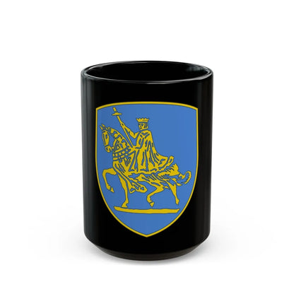 138th Infantry Regiment (U.S. Army) Black Coffee Mug-15oz-Go Mug Yourself