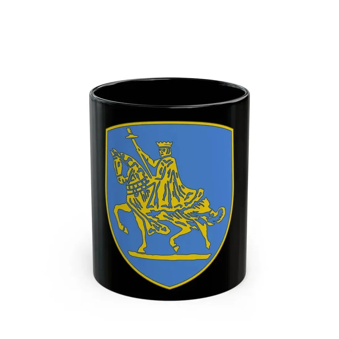 138th Infantry Regiment (U.S. Army) Black Coffee Mug 11oz - Go Mug Yourself