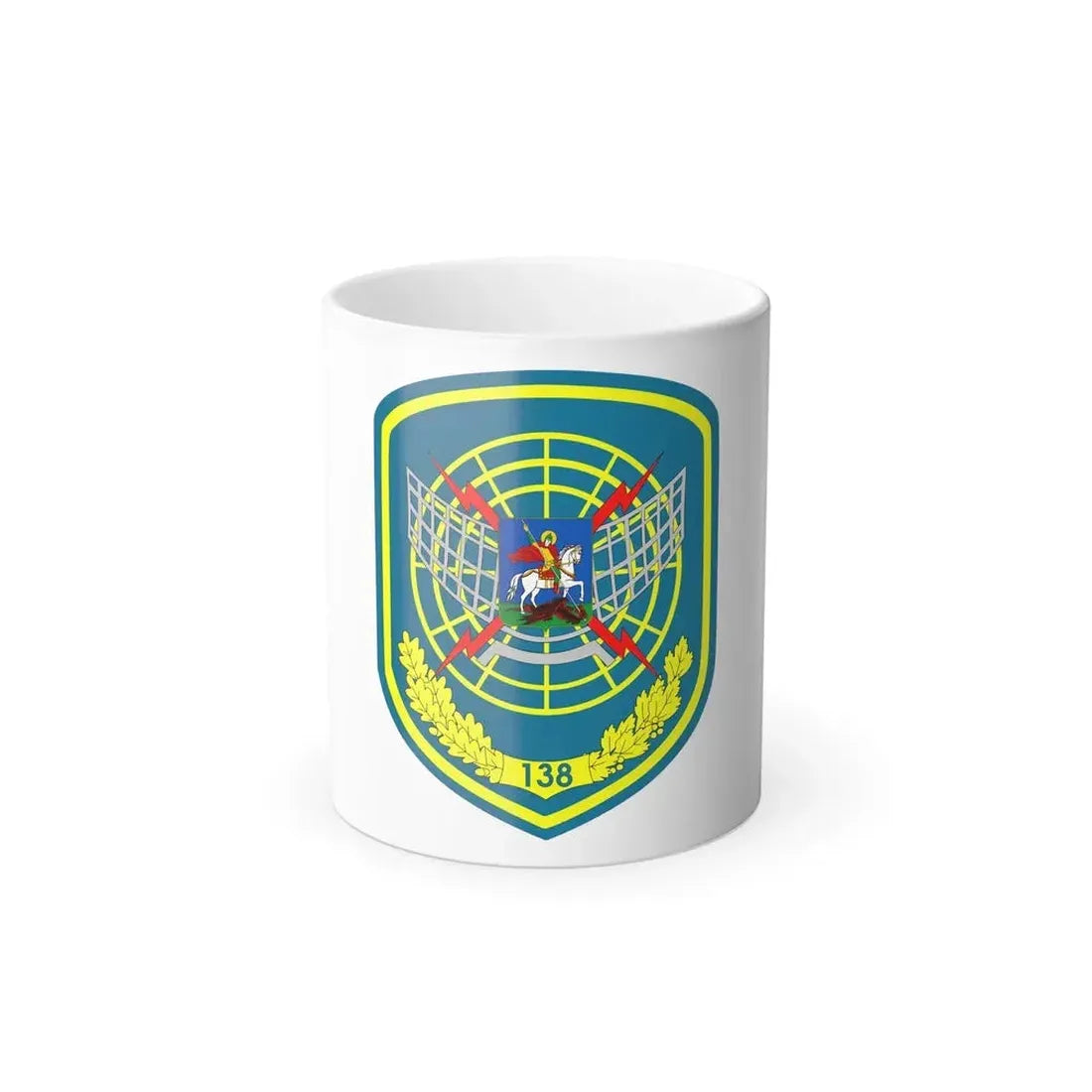 138th Radio-Technical Brigade (Ukraine) (Ukraine) Color Changing Mug 11oz Default Title 11oz - Go Mug Yourself
