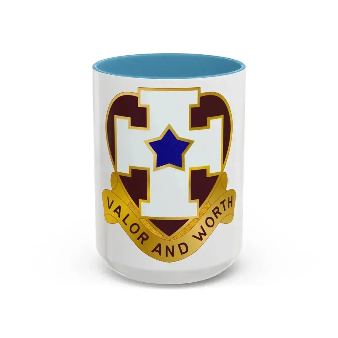 139 Medical Brigade 2 (U.S. Army) Accent Coffee Mug 15oz Light Blue - Go Mug Yourself