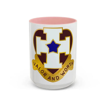 139 Medical Brigade 2 (U.S. Army) Accent Coffee Mug 15oz Pink - Go Mug Yourself
