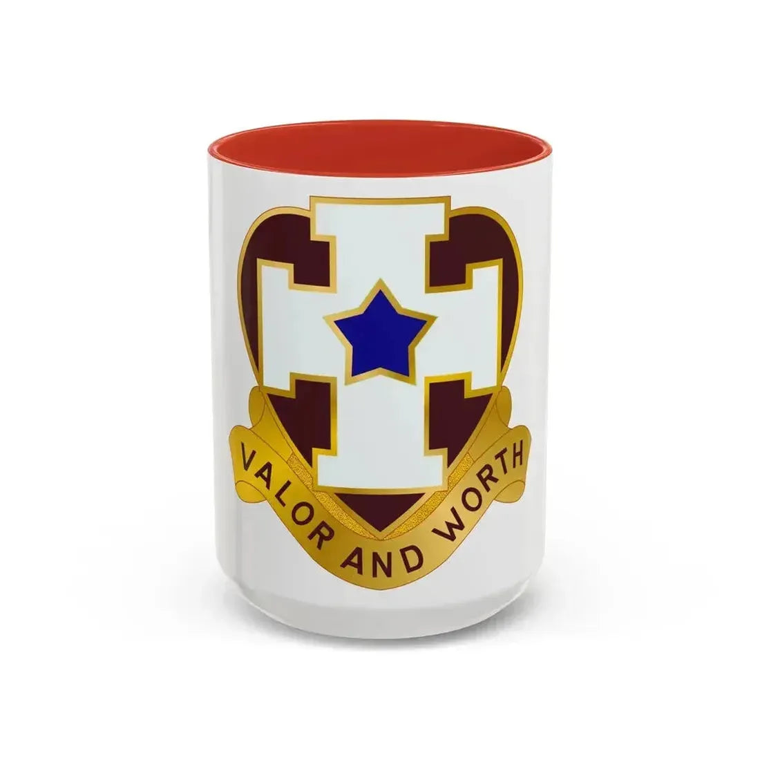 139 Medical Brigade 2 (U.S. Army) Accent Coffee Mug 15oz Red - Go Mug Yourself