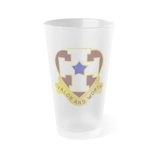 139 Medical Brigade 2 (U.S. Army) Frosted Pint Glass 16oz Default Title - Go Mug Yourself