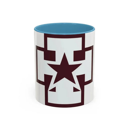 139 Medical Brigade (U.S. Army) Accent Coffee Mug 11oz Light Blue - Go Mug Yourself