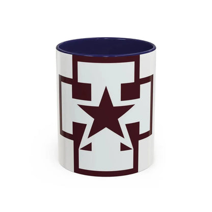 139 Medical Brigade (U.S. Army) Accent Coffee Mug 11oz Navy - Go Mug Yourself