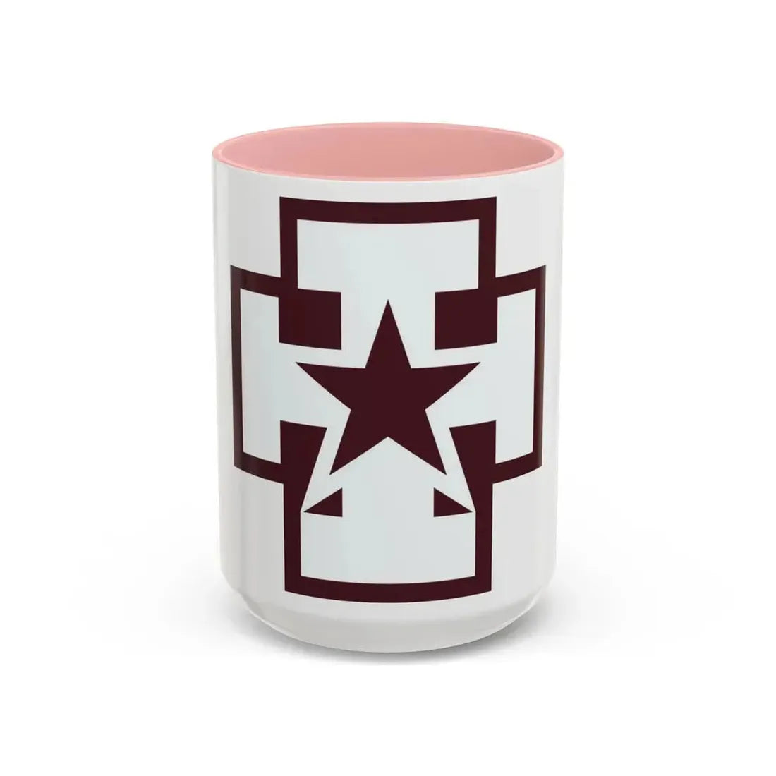 139 Medical Brigade (U.S. Army) Accent Coffee Mug 15oz Pink - Go Mug Yourself