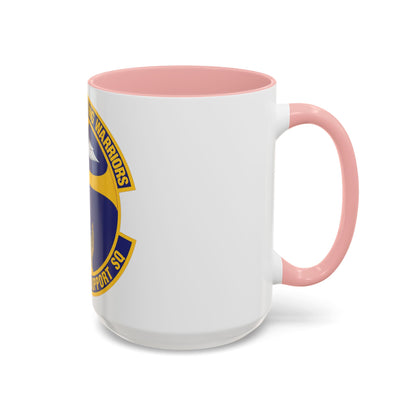 95th Medical Support Squadron (U.S. Air Force) Accent Coffee Mug