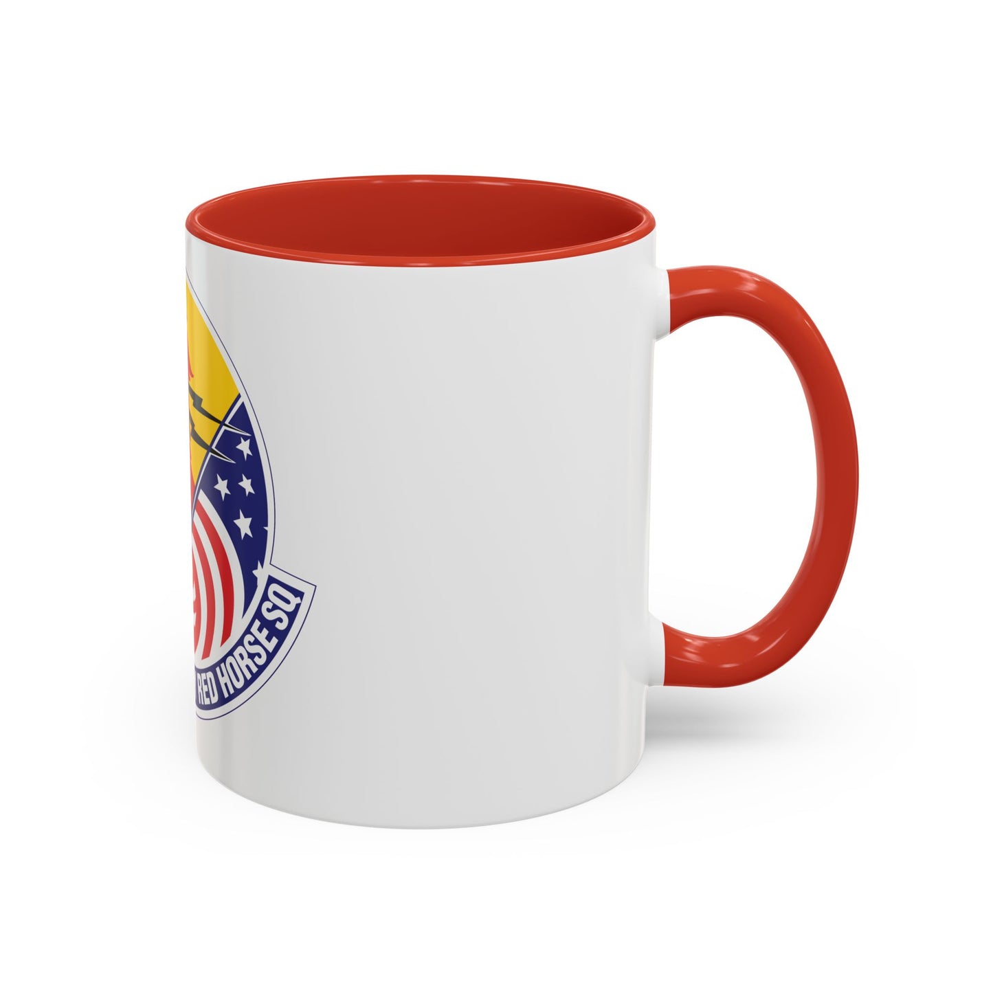 557th Expeditionary Red Horse Squadron (U.S. Air Force) Accent Coffee Mug