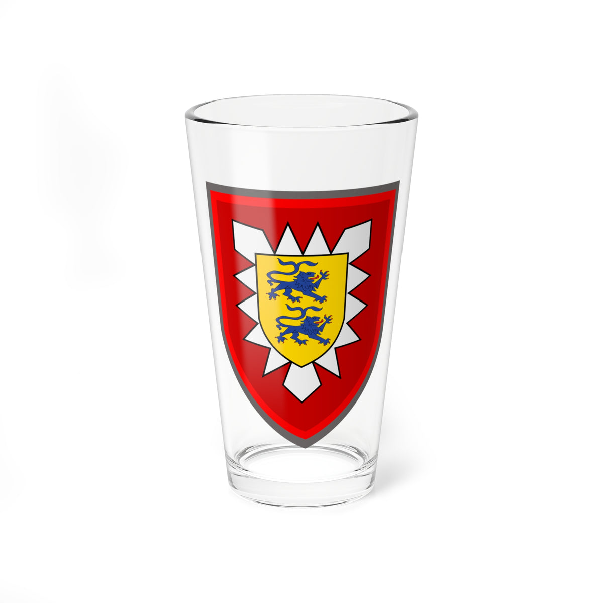 PzGrenBrig 17 (Germany) (Coat of Arms) Pint Glass 16oz