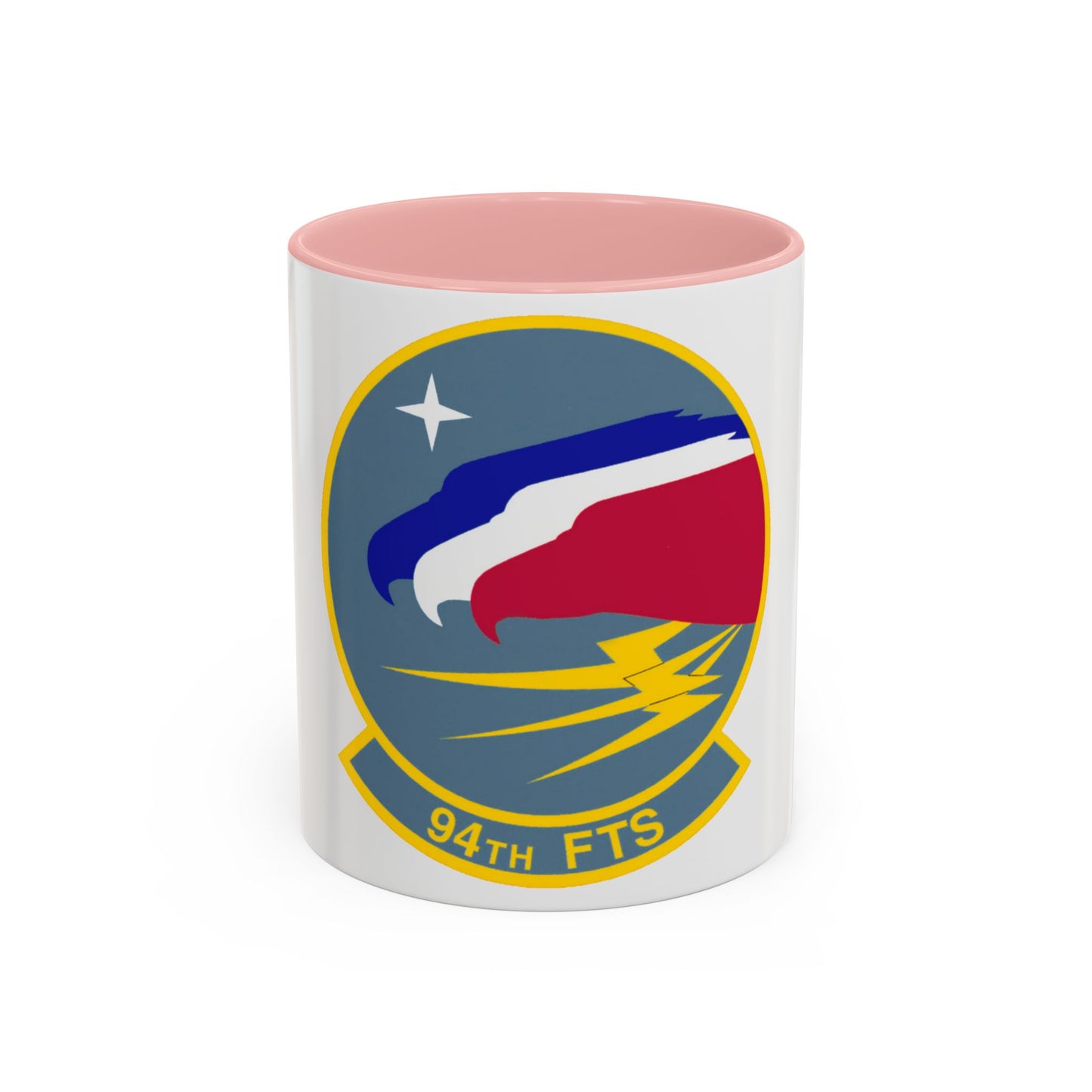 94 Flying Training Squadron AETC (U.S. Air Force) Accent Coffee Mug